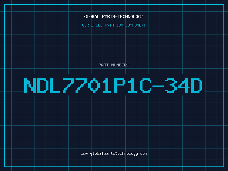 Aviation Part NDL7701P1C-34D