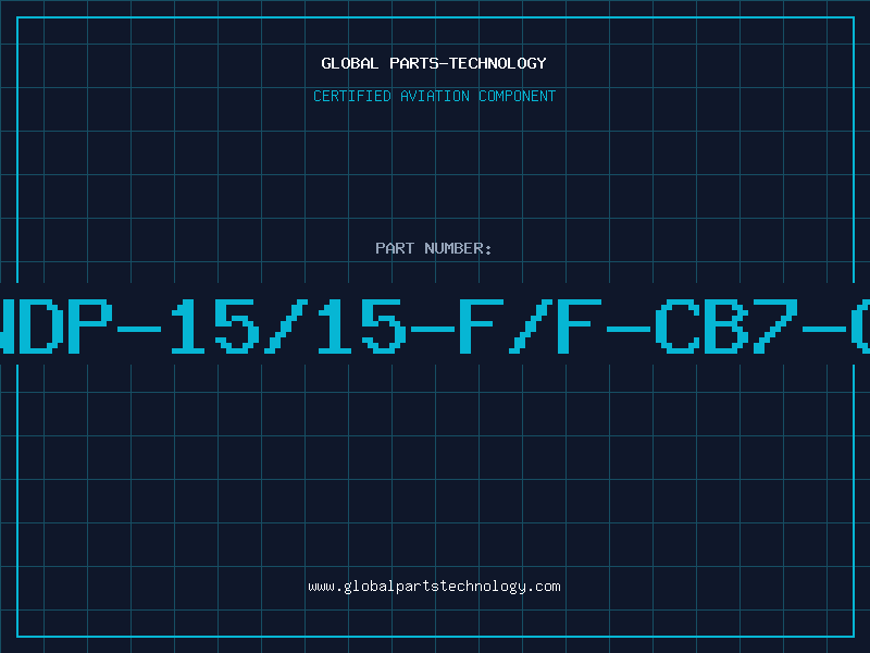Aviation Part NDP-15/15-F/F-CB7-G