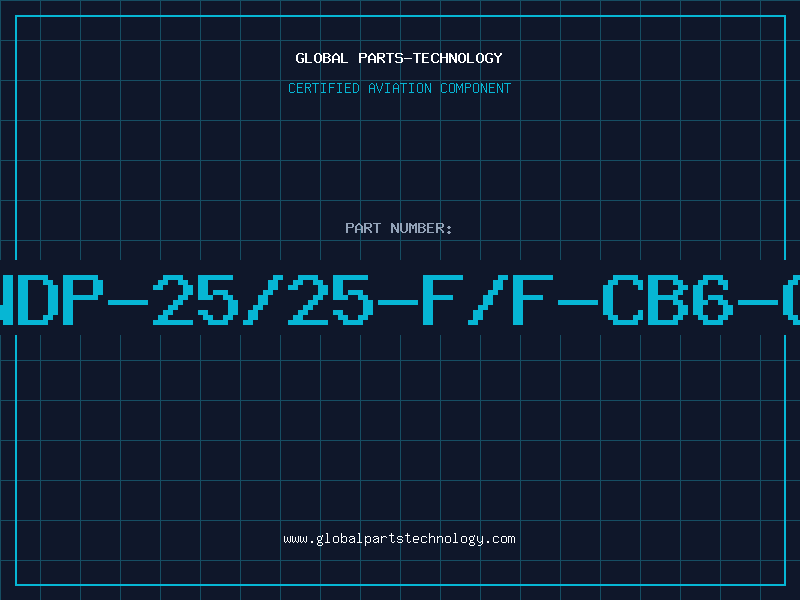 Aviation Part NDP-25/25-F/F-CB6-G