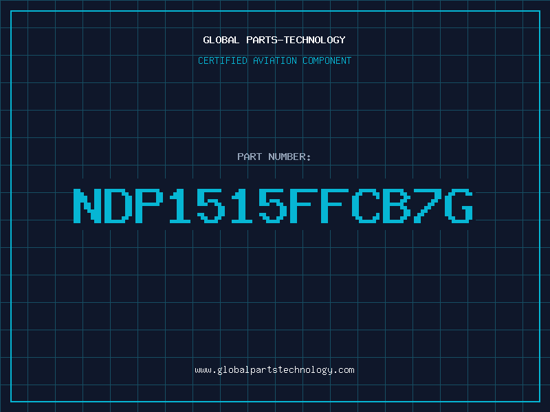 Aviation Part NDP1515FFCB7G