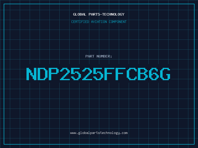 Aviation Part NDP2525FFCB6G