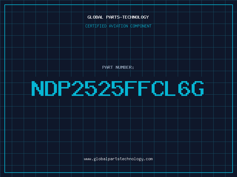 Aviation Part NDP2525FFCL6G