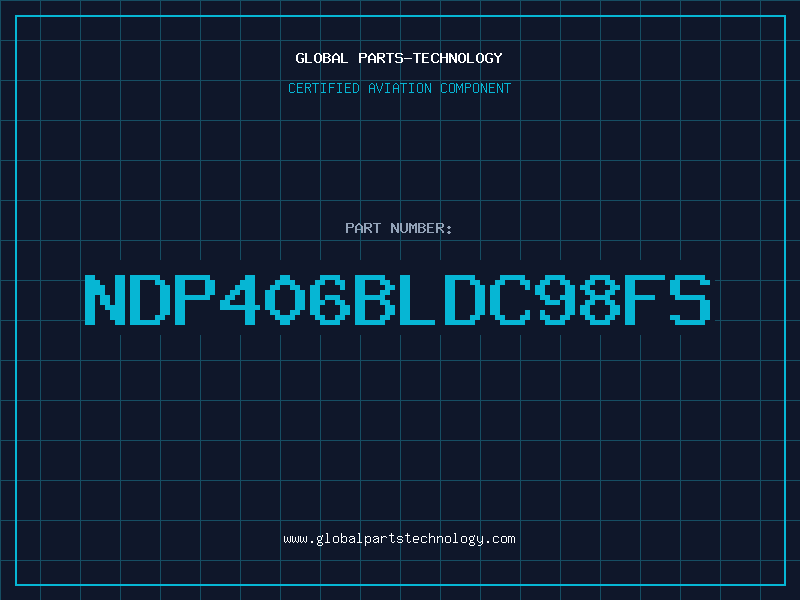 Aviation Part NDP406BLDC98FS