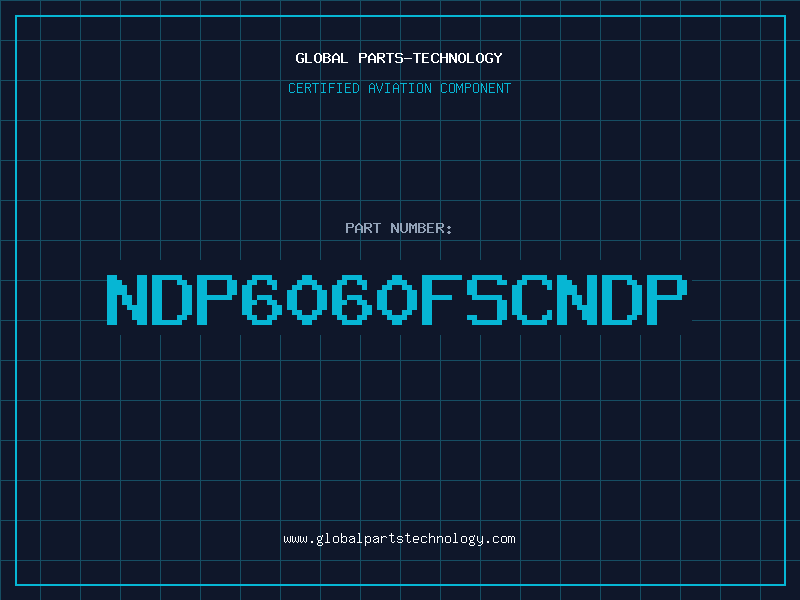 Aviation Part NDP6060FSCNDP