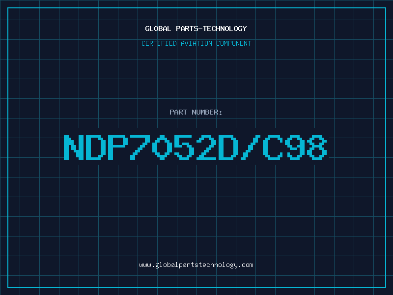 Aviation Part NDP7052D/C98