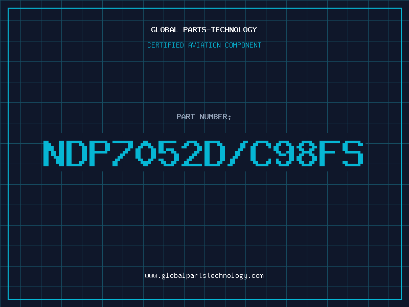 Aviation Part NDP7052D/C98FS