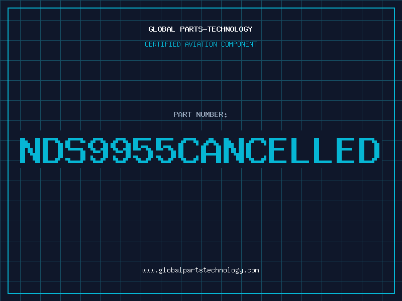 Aviation Part NDS9955CANCELLED