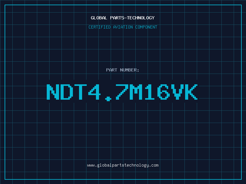 Aviation Part NDT4.7M16VK
