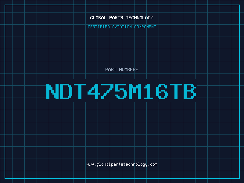 Aviation Part NDT475M16TB