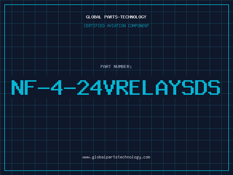 Aviation Part NF-4-24VRELAYSDS