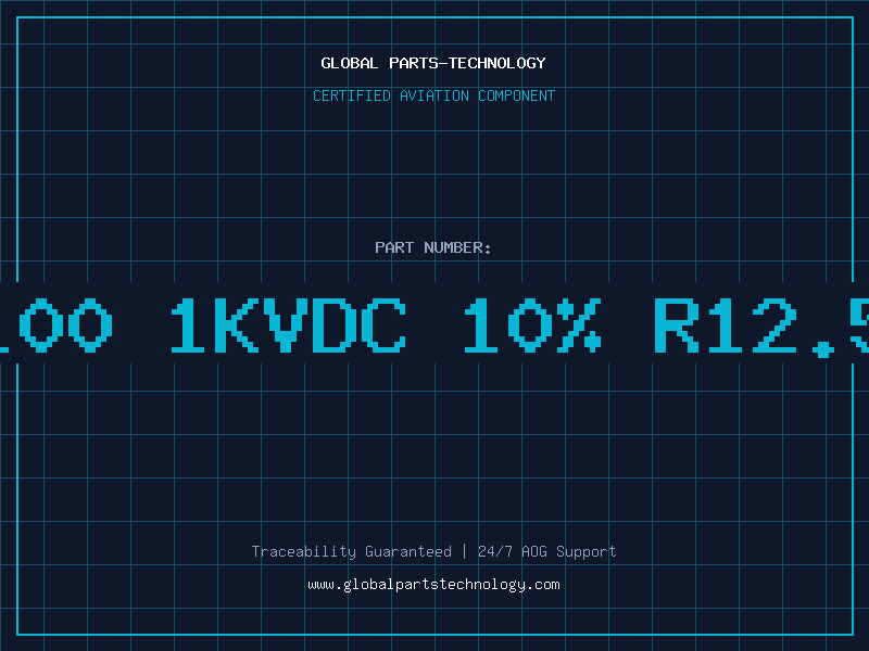 Aviation Part NF100 1KVDC 10% R12.5MM
