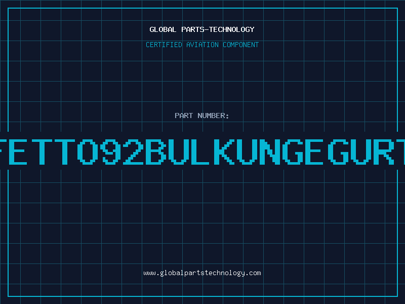 Aviation Part NFETTO92BULKUNGEGURTE