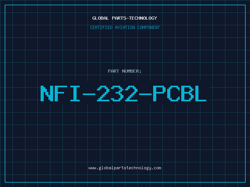 Aviation Part NFI-232-PCBL