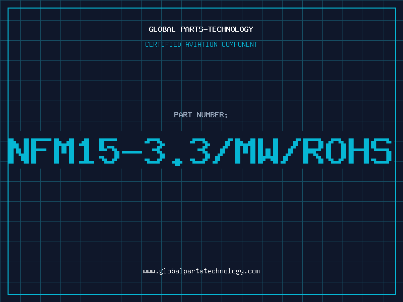 Aviation Part NFM15-3.3/MW/ROHS