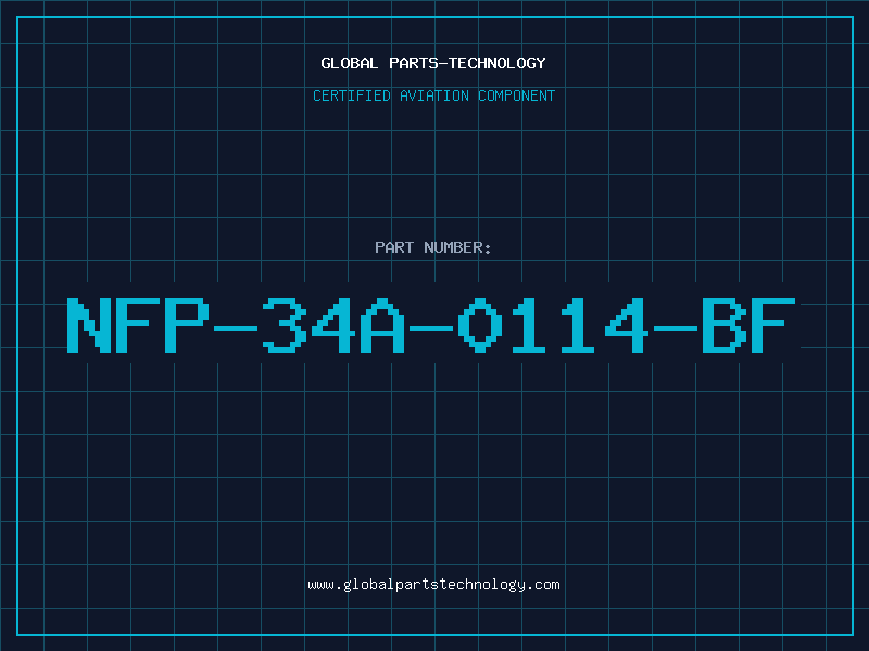 Aviation Part NFP-34A-0114-BF