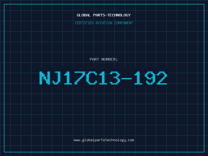Aviation Part NJ17C13-192