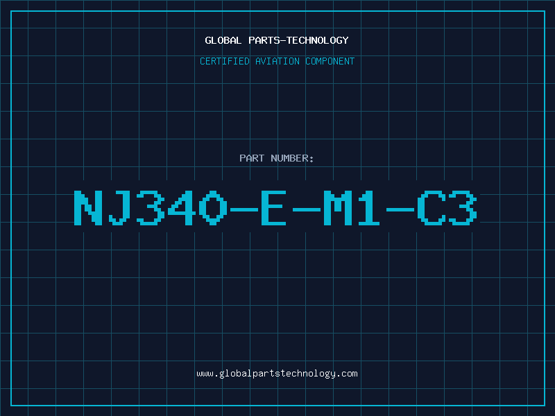 Aviation Part NJ340-E-M1-C3
