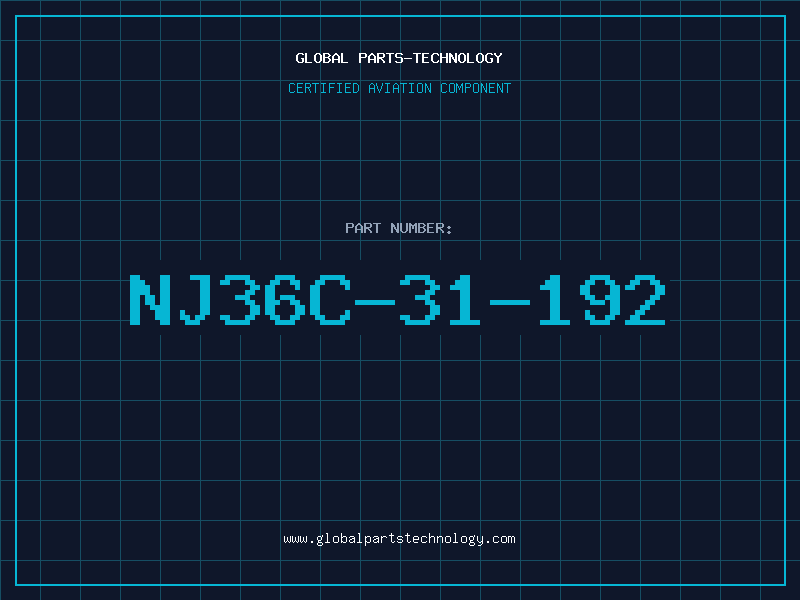 Aviation Part NJ36C-31-192