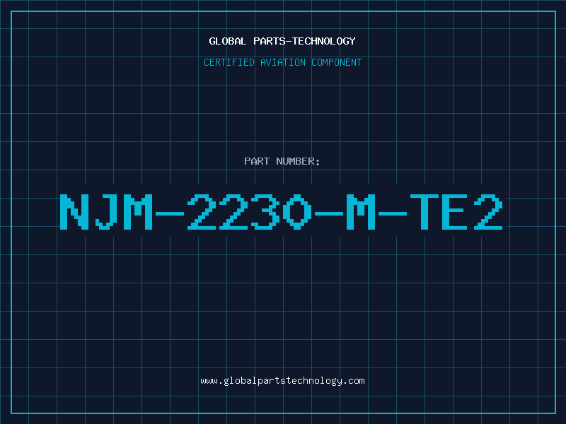 Aviation Part NJM-2230-M-TE2