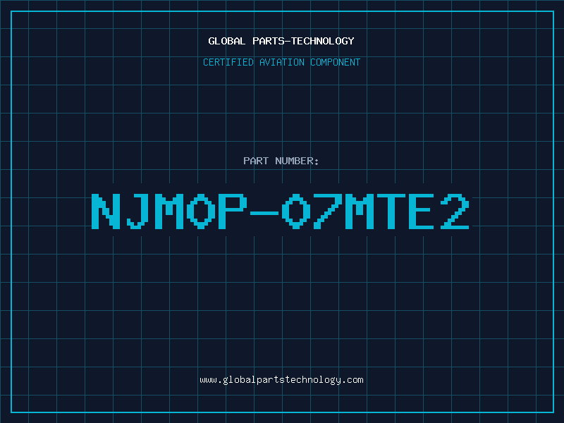 Aviation Part NJM0P-07MTE2