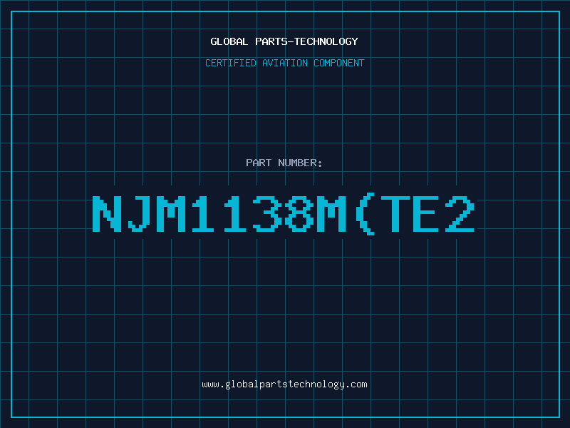 Aviation Part NJM1138MTE2