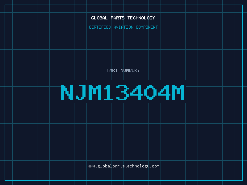 Aviation Part NJM13404M