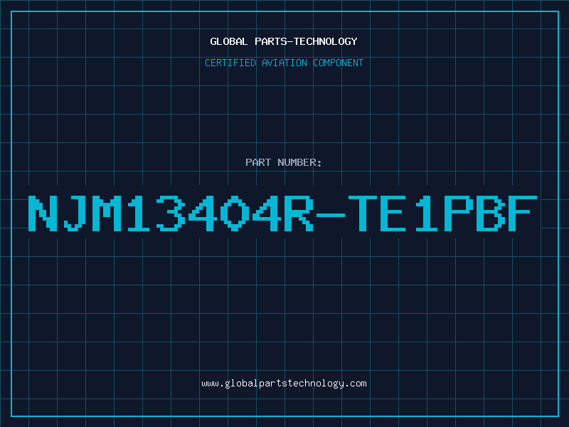 Aviation Part NJM13404R-TE1PBF