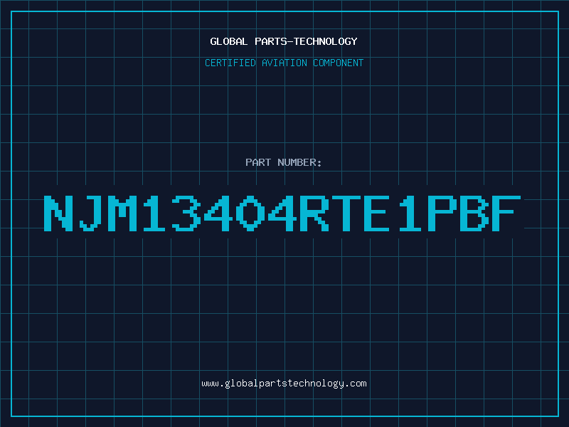 Aviation Part NJM13404RTE1PBF