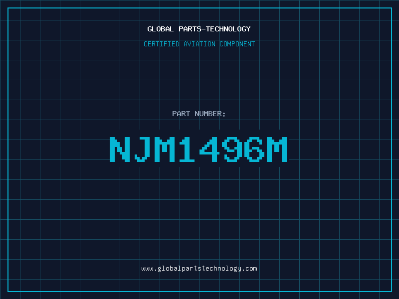 Aviation Part NJM1496M