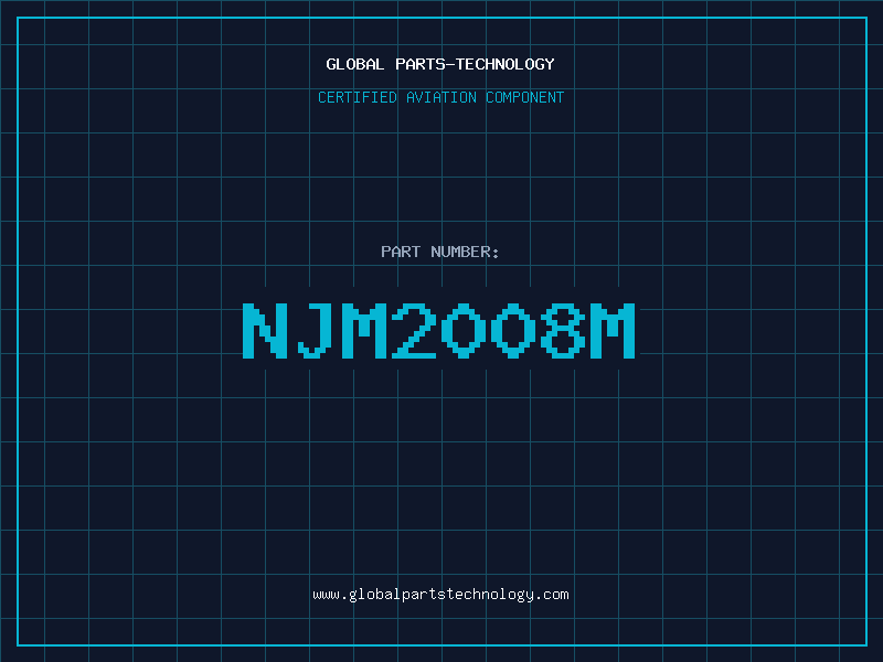 Aviation Part NJM2008M