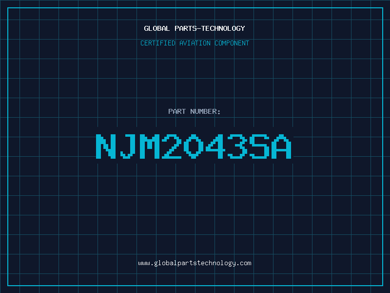 Aviation Part NJM2043SA