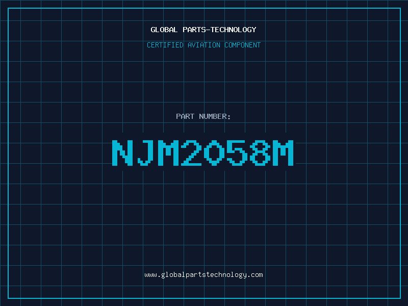 Aviation Part NJM2058M