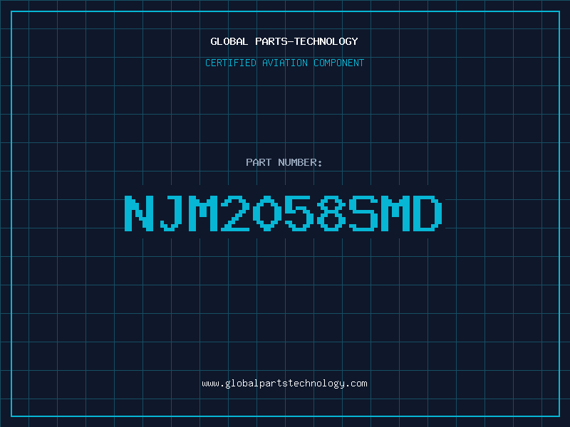 Aviation Part NJM2058SMD