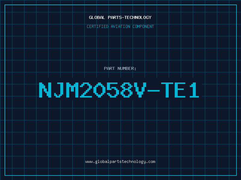 Aviation Part NJM2058V-TE1