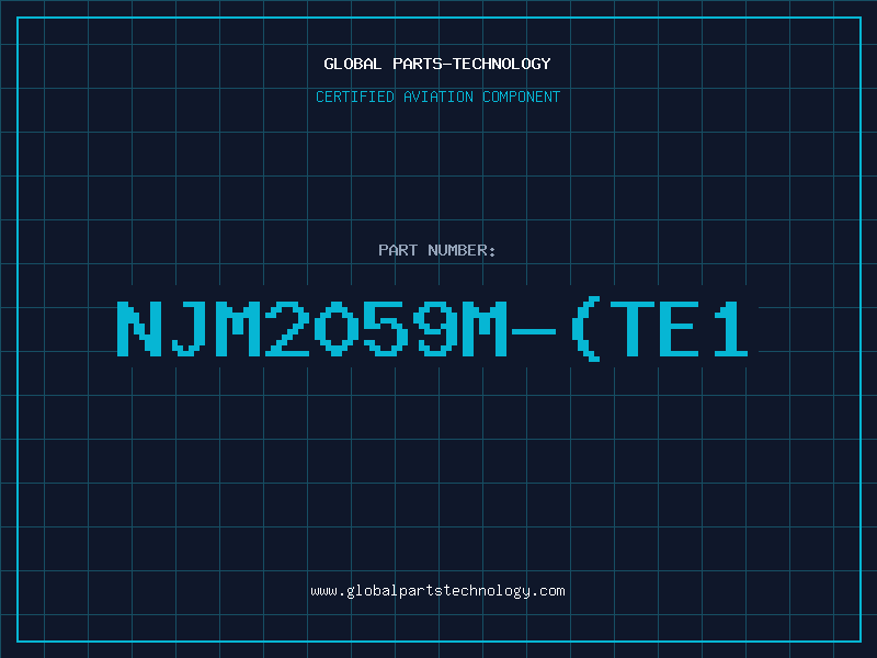 Aviation Part NJM2059M-(TE1