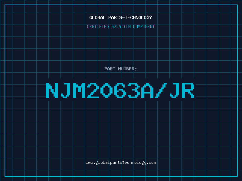 Aviation Part NJM2063A/JR
