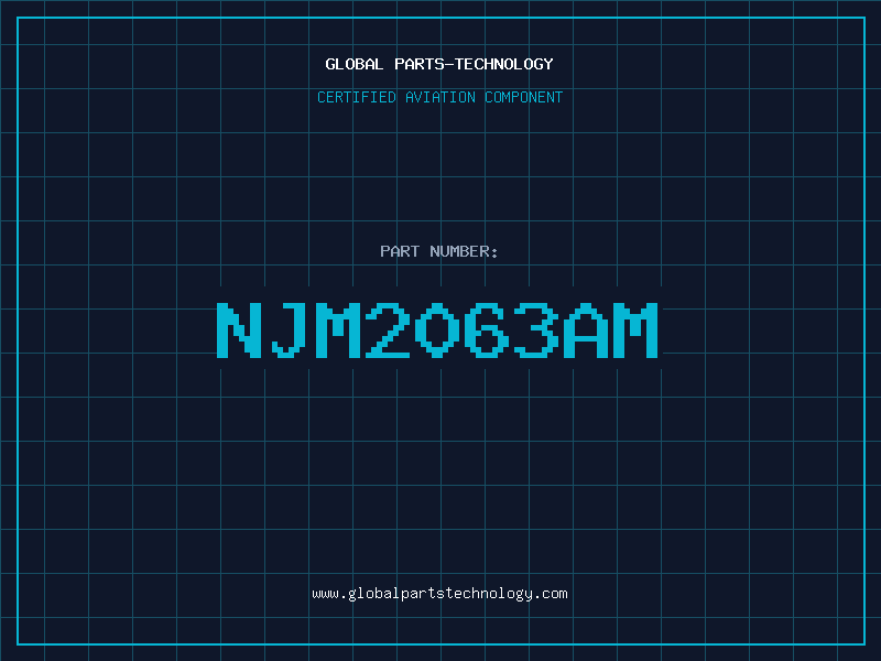 Aviation Part NJM2063AM