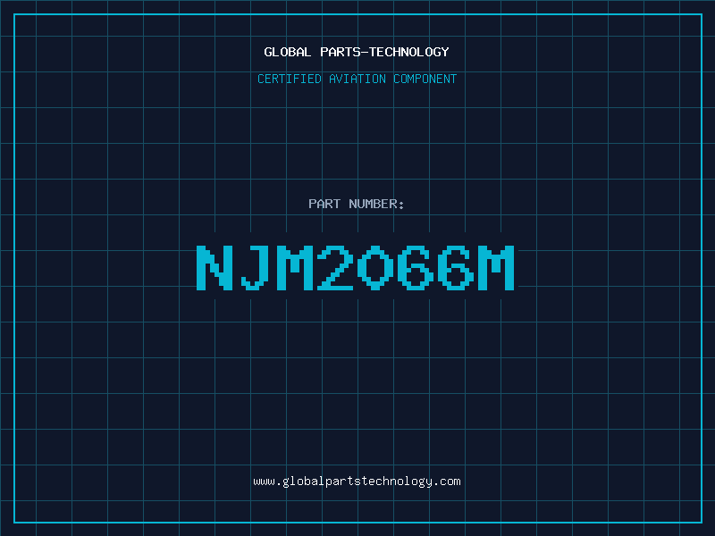 Aviation Part NJM2066M