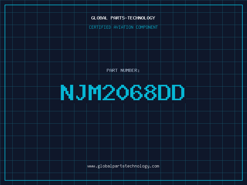 Aviation Part NJM2068DD