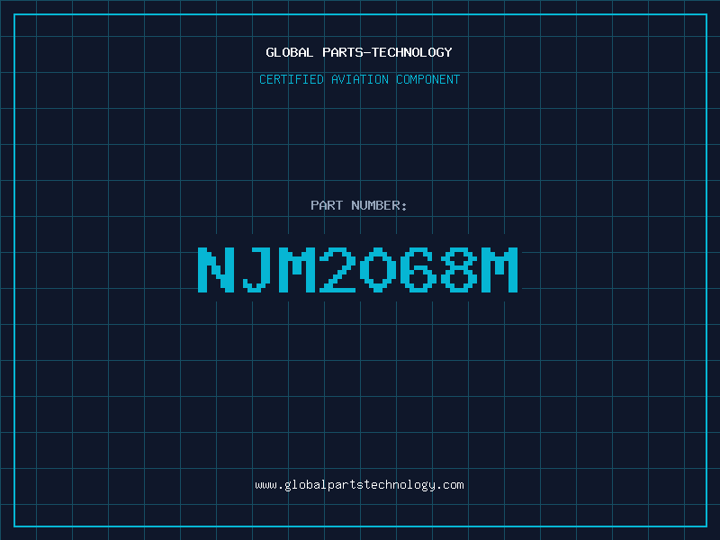 Aviation Part NJM2068M