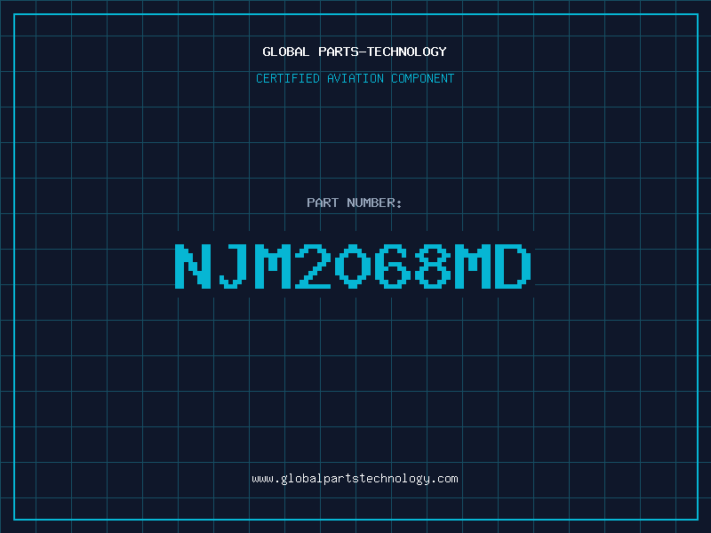 Aviation Part NJM2068MD