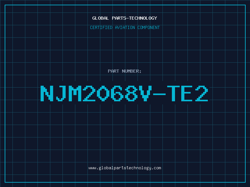 Aviation Part NJM2068V-TE2