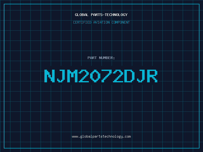 Aviation Part NJM2072DJR