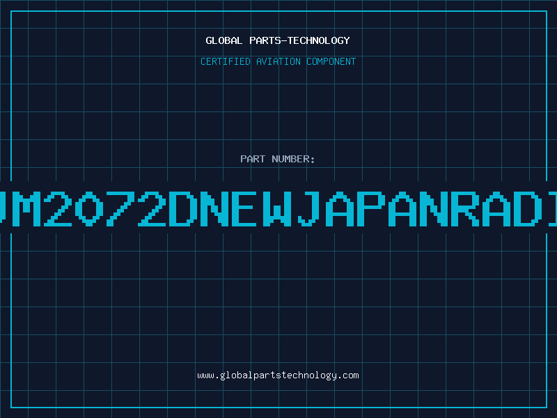 Aviation Part NJM2072DNEWJAPANRADIO