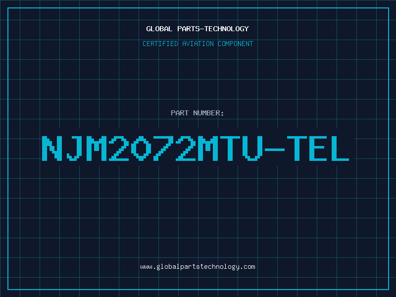 Aviation Part NJM2072MTU-TEL