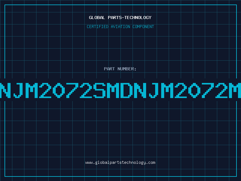 Aviation Part NJM2072SMDNJM2072M