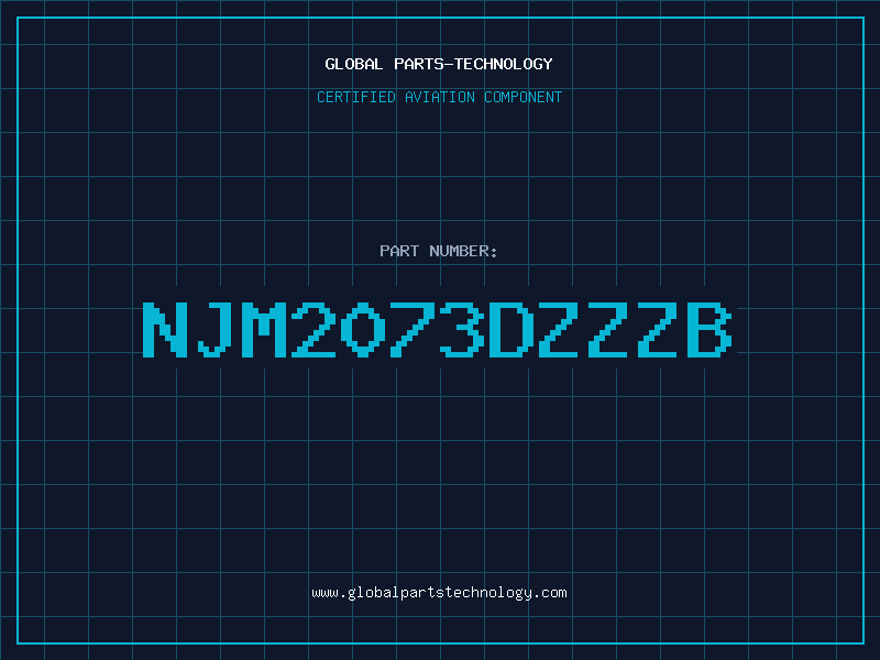 Aviation Part NJM2073DZZZB