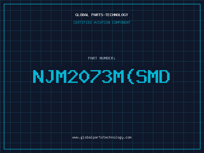 Aviation Part NJM2073MSMD