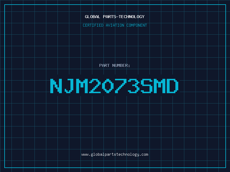Aviation Part NJM2073SMD