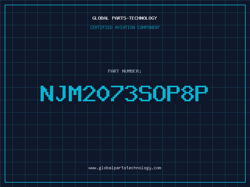 Aviation Part NJM2073SOP8P
